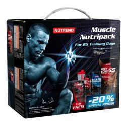 Akciový balíček: Muscle Nutripack pre kulturistov - Nutrend