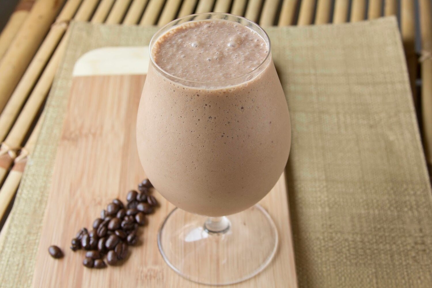 Kávové smoothie.