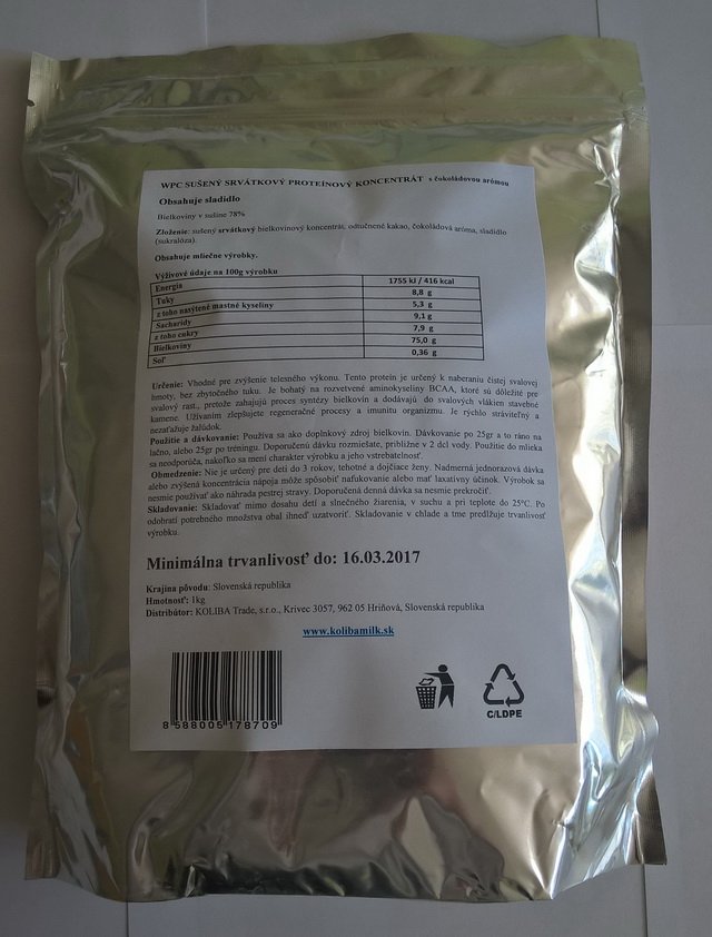 koliba protein zadna strana