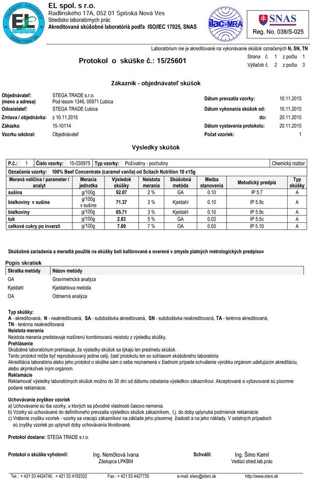 testovany protein beef od scitecu