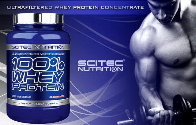 reklama scitec protein 100% whey