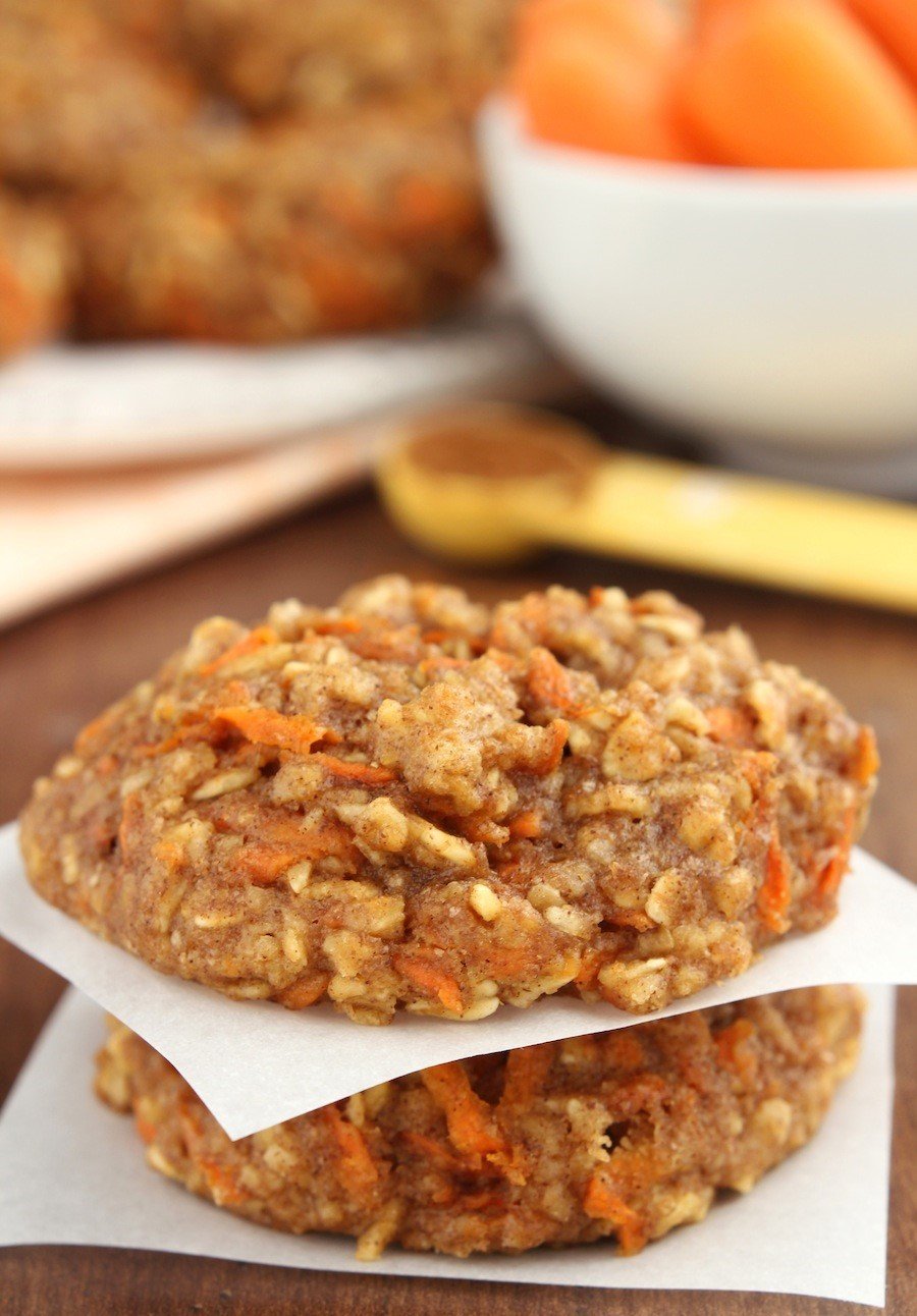 Ovsené mrkvové cookies