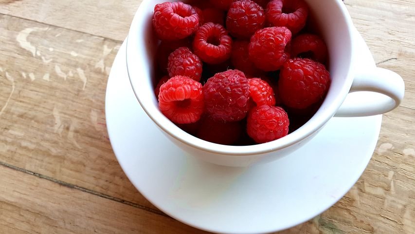 Maliny obsahujú veľa antioxidantov