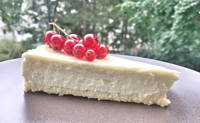 Citrónovo proteínový cheesecake