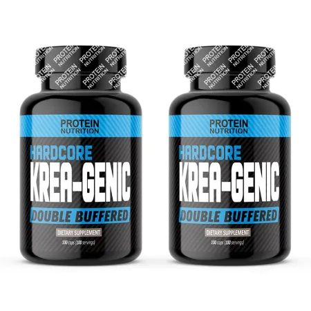1+1 Zadarmo: Hardcore Krea-Genic - Protein Nutrition