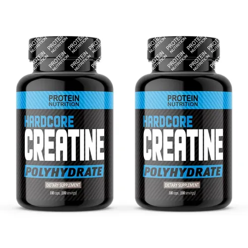 1+1 Zadarmo: Hardcore Creatine Polyhydrate - Protein Nutrition