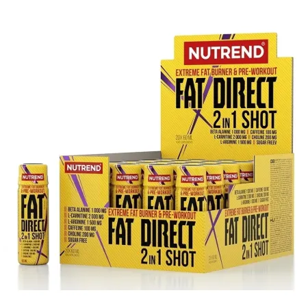 Fat Direct Shot (spaľovač plus pumpa) - Nutrend