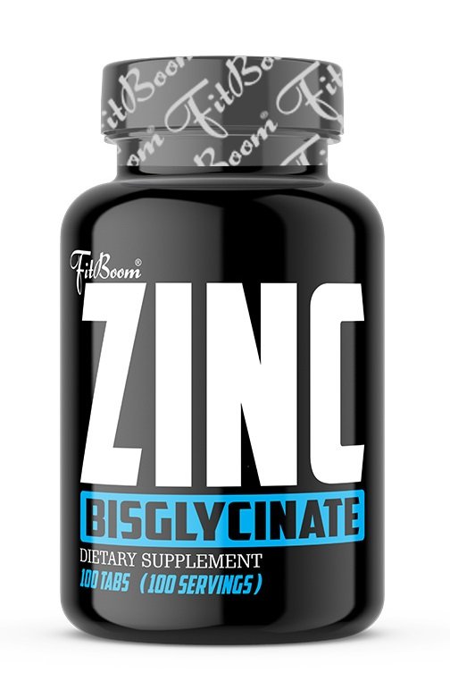 Zinc Bisglycinate - FitBoom 100 tbl.