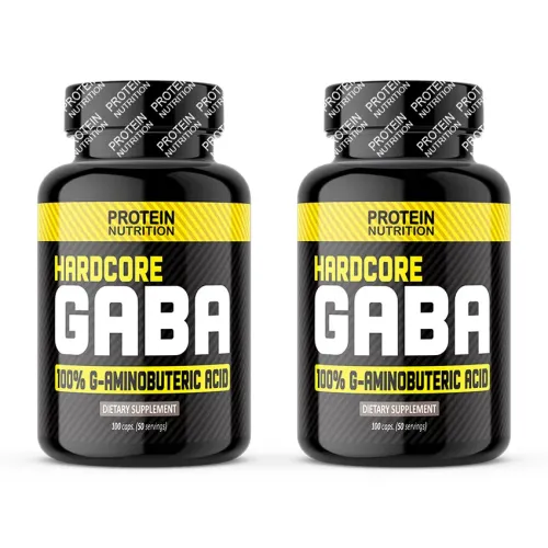 1+1 Zadarmo: Hardcore GABA - Protein Nutrition