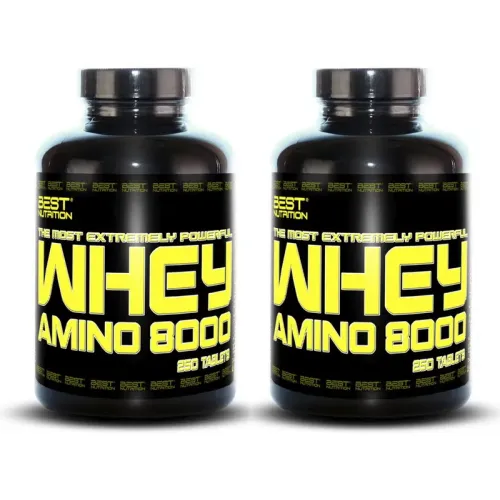 1+1 Zadarmo: Amino Whey 8000 od Best Nutrition