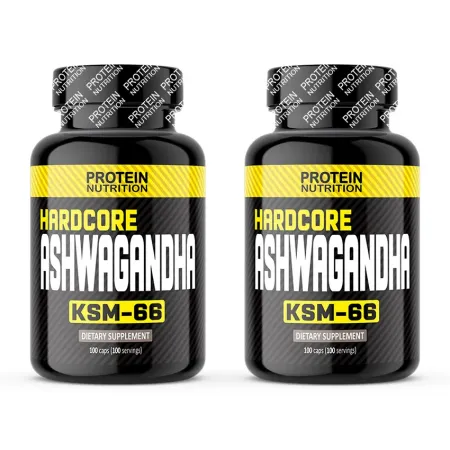 1+1 Zadarmo: Hardcore Ashwagandha - Protein Nutrition