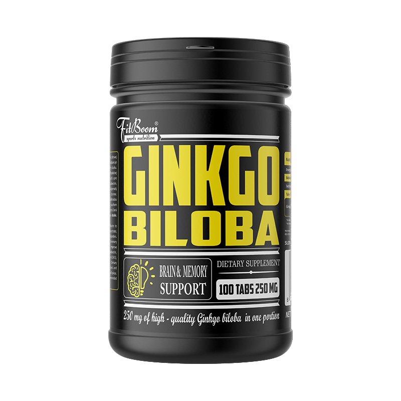 Ginkgo Biloba - FitBoom 100 tbl.
