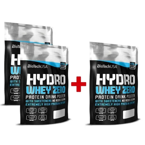 2+1 Zadarmo: Hydro Whey Zero od Biotech USA