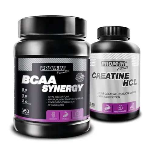 Akcia: BCAA Synergy + Creatin HCL - Prom-IN