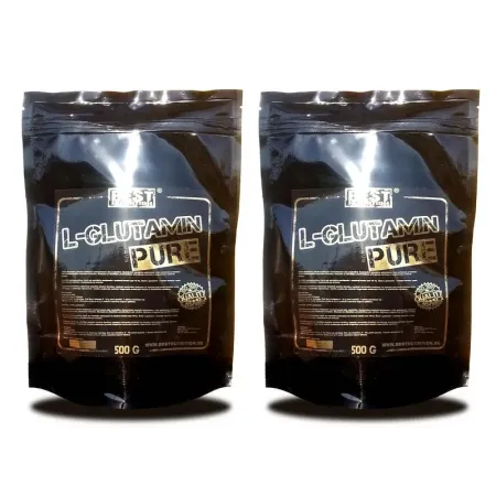 1+1 Zadarmo: L-Glutamin pure od Best Nutrition