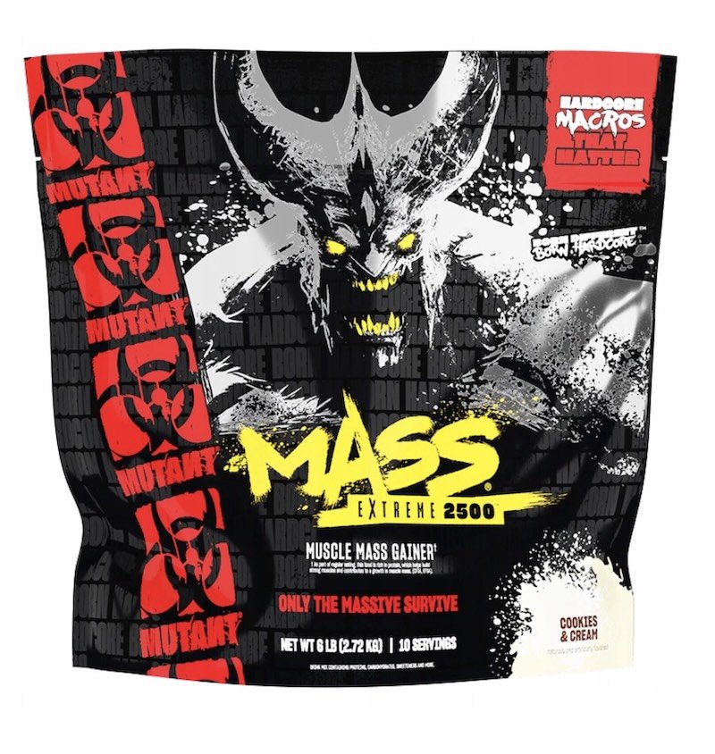 Mutant Mass Extreme 2500 - PVL	 2720 g Cookies & Cream