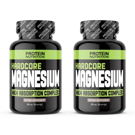 1+1 Zadarmo: Hardcore Magnesium - Protein Nutrition