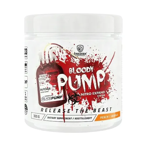 Bloody Pump (bez kofeínu) - Swedish Supplements