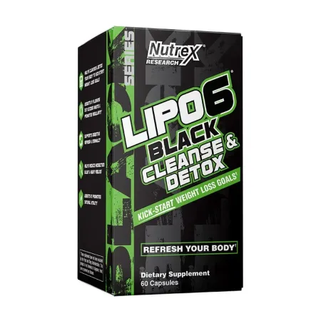 Lipo 6 Black Cleanse & Detox - Nutrex