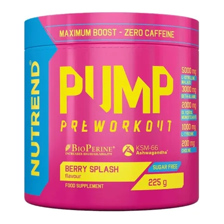 Pump (bez kofeínu) - Nutrend