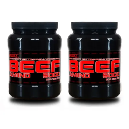 1+1 Zadarmo: Amino BEEF 5000 od Best Nutrition