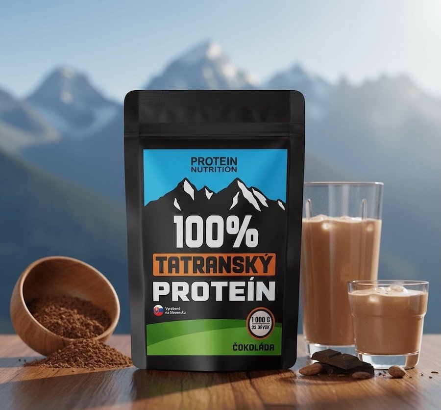 100% Tatranský Proteín - Protein Nutrition 1000 g Vanilka