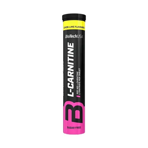 L-Carnitine 500 mg šumivý - Biotech USA
