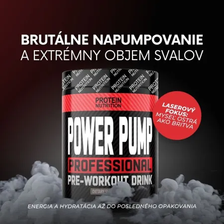 Power Pump Professional - Protein Nutrition