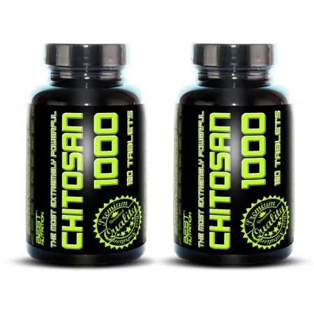 1+1 Zadarmo: Chitosan 1000 od Best Nutrition