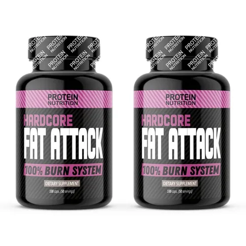 1+1 Zadarmo: Hardcore Fat Attack - Protein Nutrition