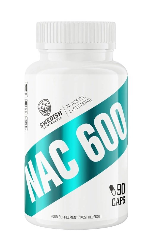 NAC 600 - Swedish Supplements 90 kaps.