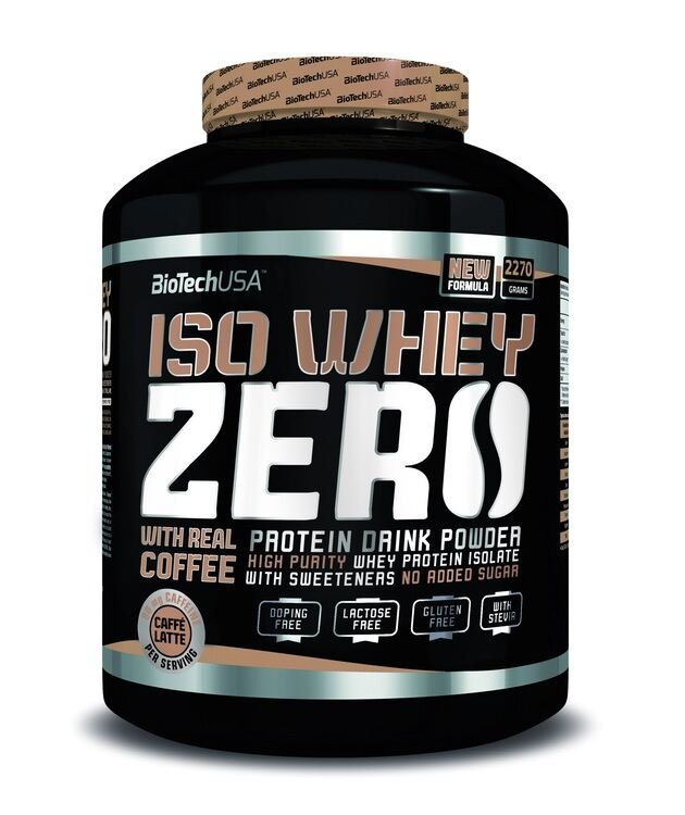 ISO Whey ZERO Caffé Latte od Biotech USA • Protein.sk