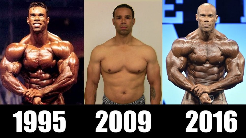 Kevin Levrone a jeho neuvěřitelné proměny.